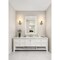 Z-Lite Sutton Wall Sconce, 1-Light, 6 In.W x 7 In.L x 10.25 In.H, Brushed Nickel/Clear 7502-1S-BN - alternate 7